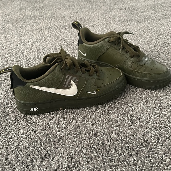 Army Green Custom Air Forces - Picture 2 of 3